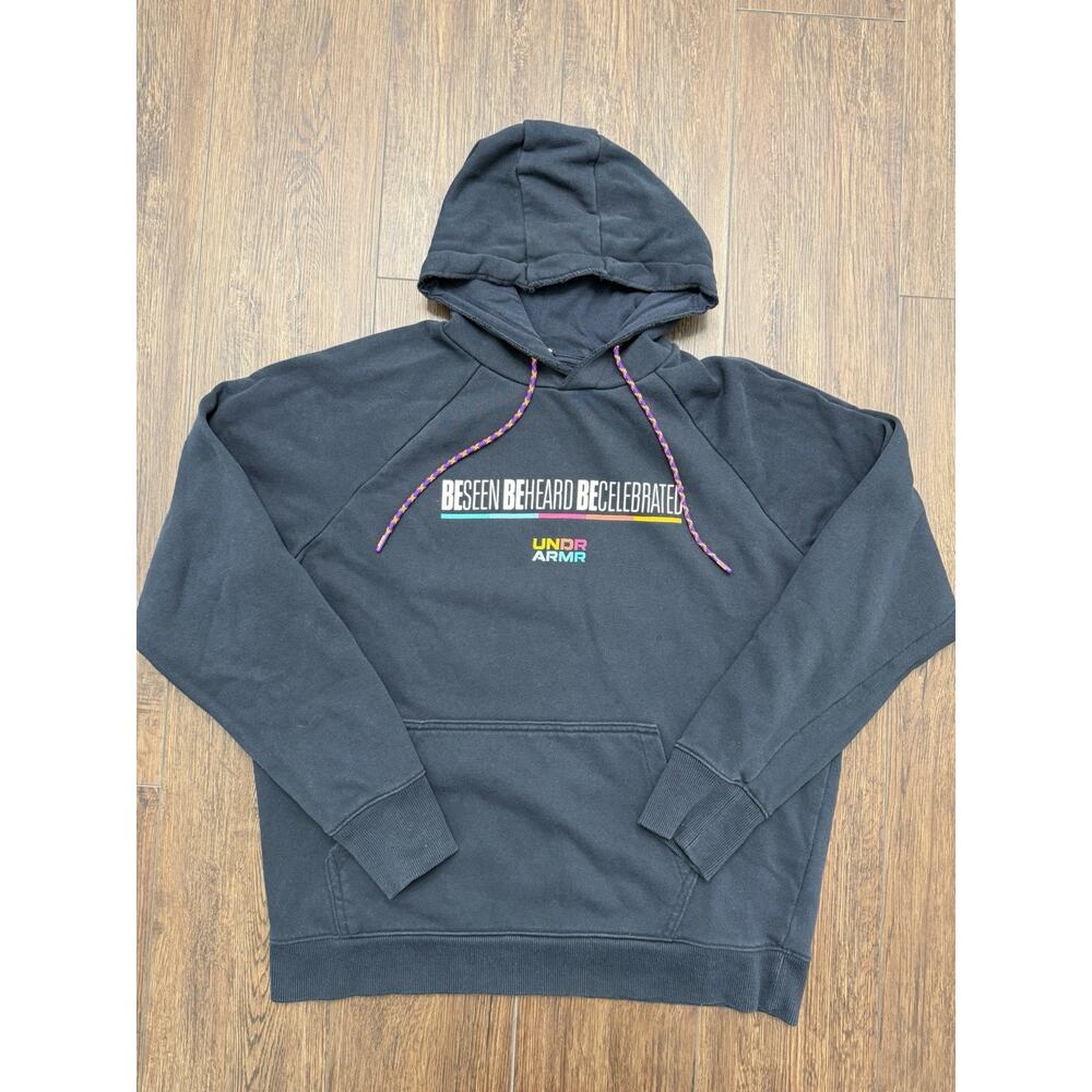 Under Armour Hoodie Womens Large Loose Be Seen Be Heard Black History Month